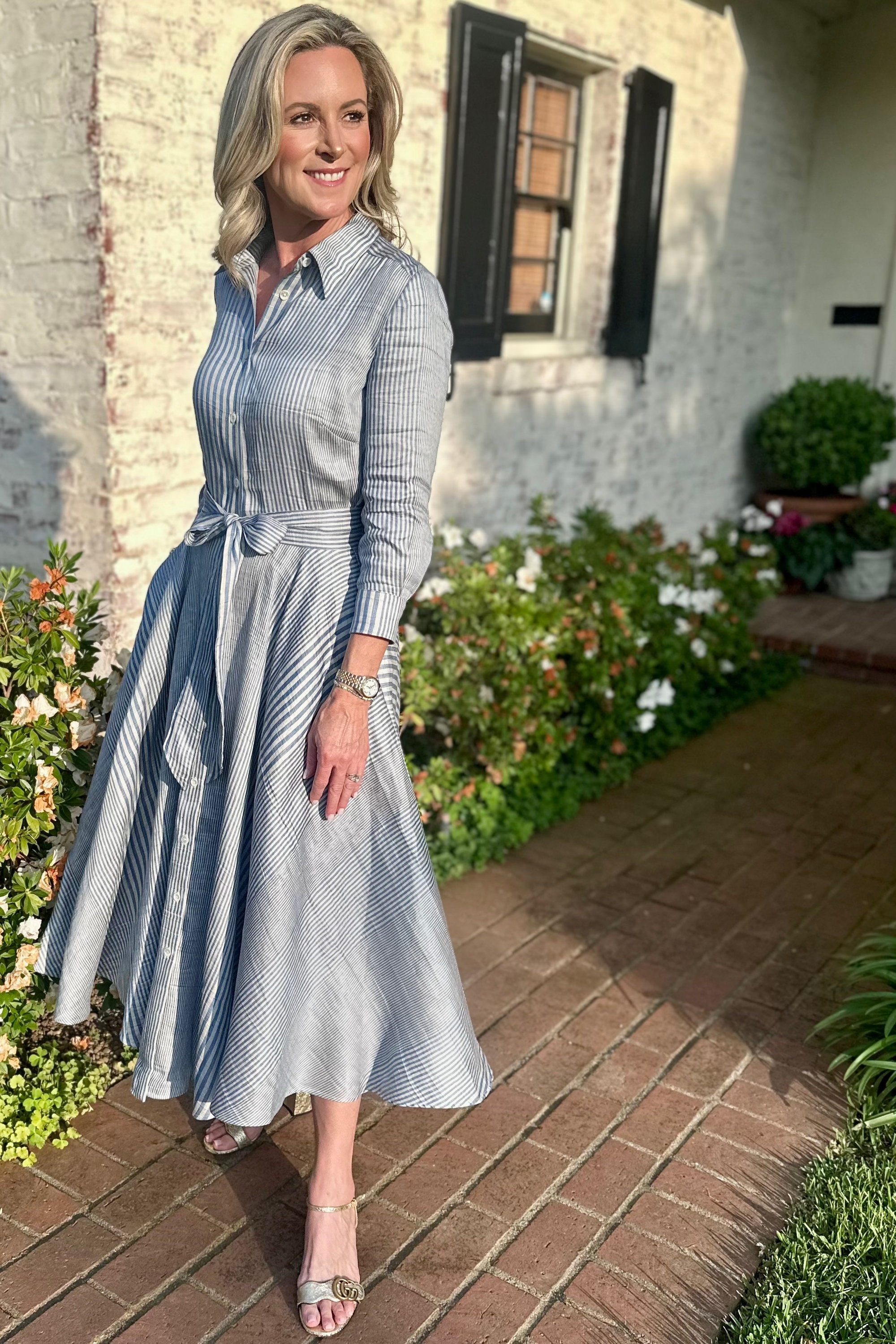 Sara Roka Danette Shirt Dress